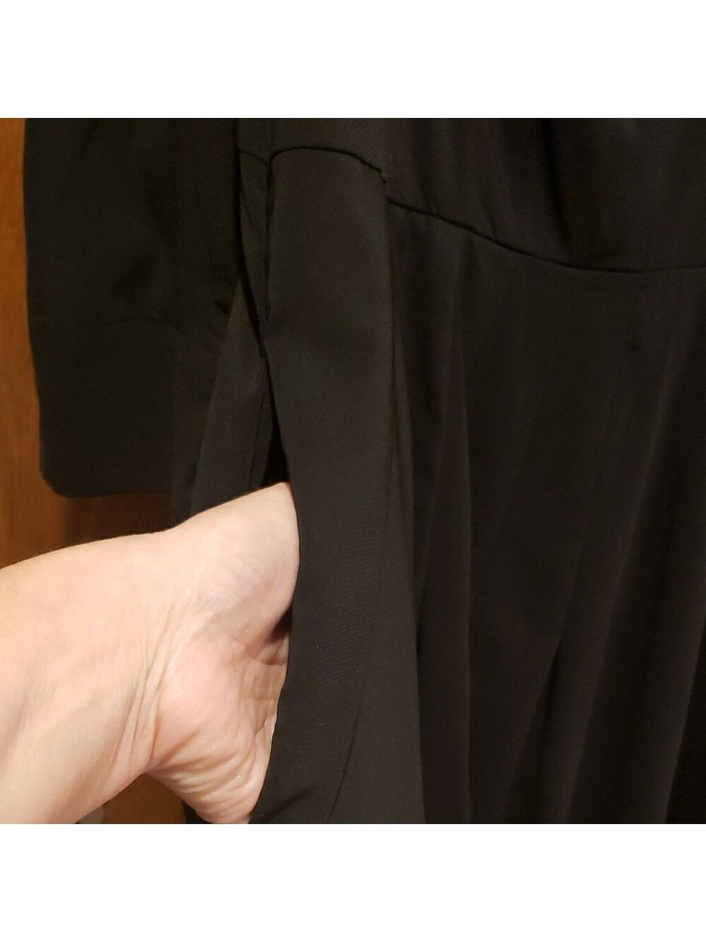 eShakti Black Dress - Picture 6 of 11